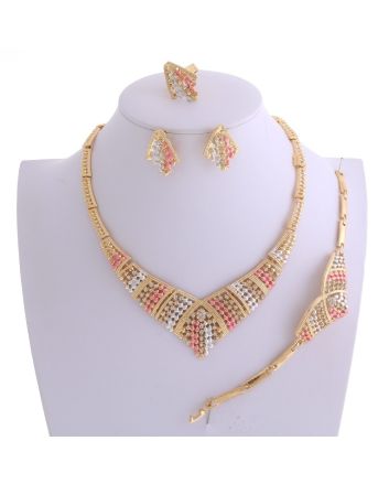Gold Plated Necklace Set