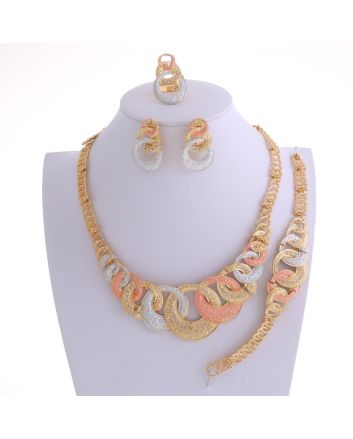 Gold Plated Necklace Set