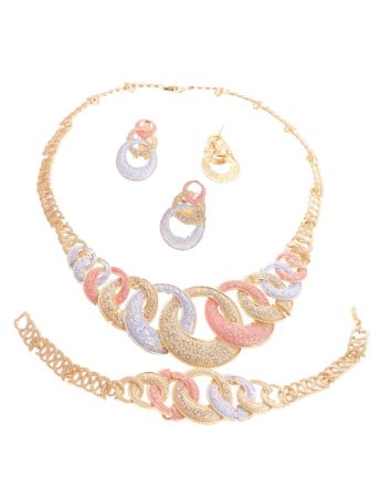 Gold Plated Necklace Set