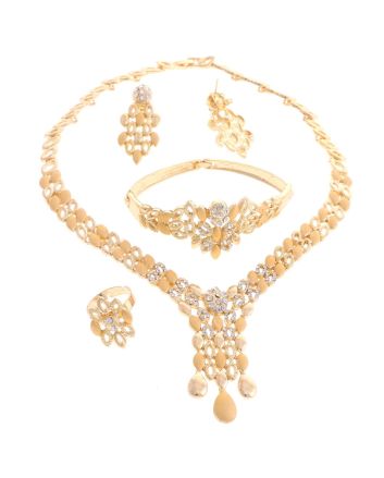 Gold Plated Necklace Set