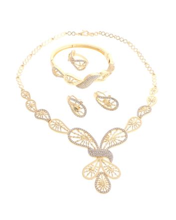 Gold Plated Necklace Set