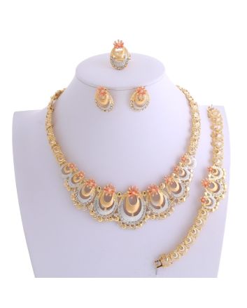 Gold Plated Necklace Set