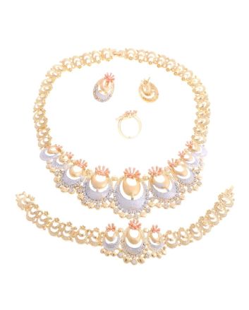 Gold Plated Necklace Set