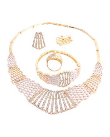 Gold Plated Necklace Set