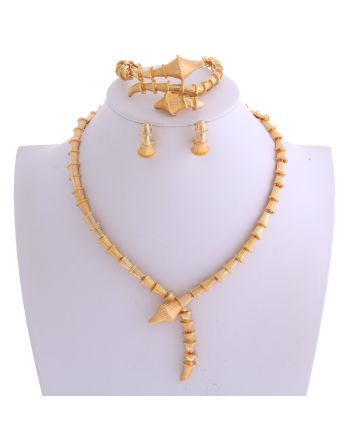 Silver Plated Necklace Set