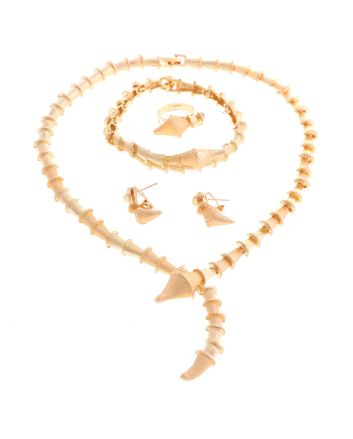 Silver Plated Necklace Set