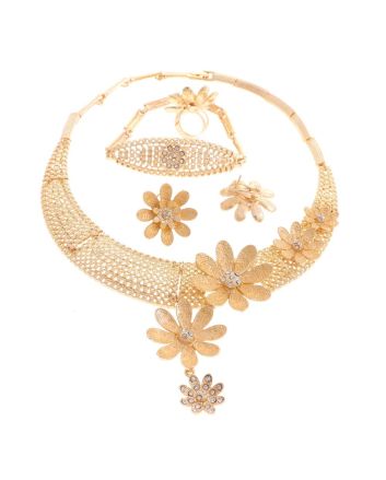 Gold Plated Necklace Set