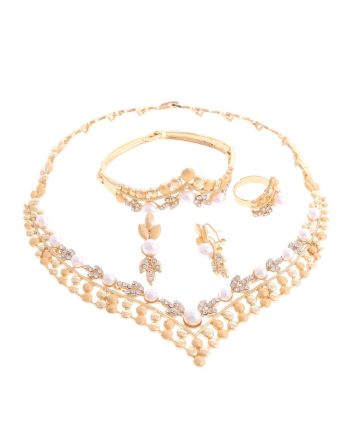 Gold Plated Necklace Set