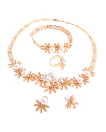 Gold Plated Necklace Set