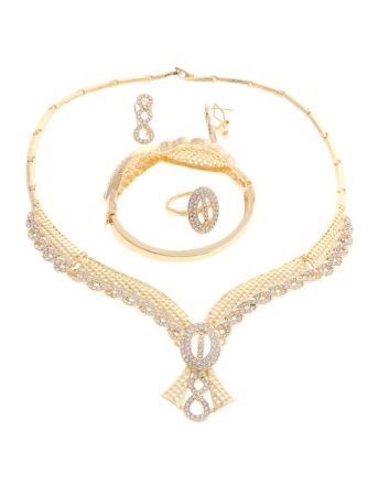 Gold Plated Necklace Set