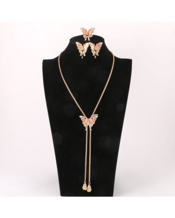 Gold Plated Necklace Set