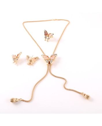 Gold Plated Necklace Set
