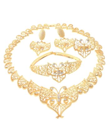 Gold Plated Necklace Set