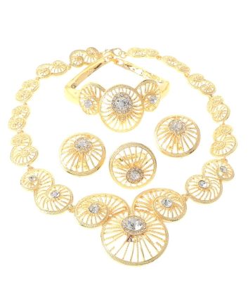 Gold Plated Necklace Set