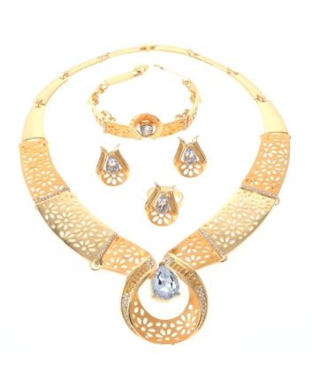 Gold Plated Necklace Set