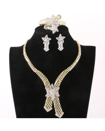 Gold Plated Necklace Set