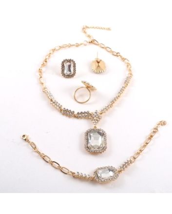 Fashion Necklace Earring Set
