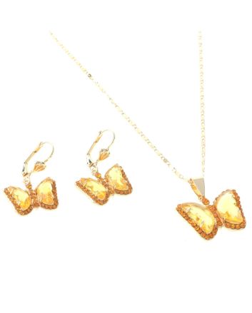 Gold Plated Necklace Set