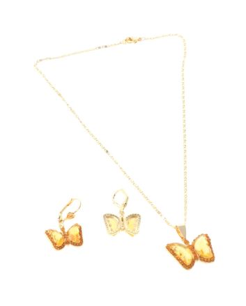 Gold Plated Necklace Set