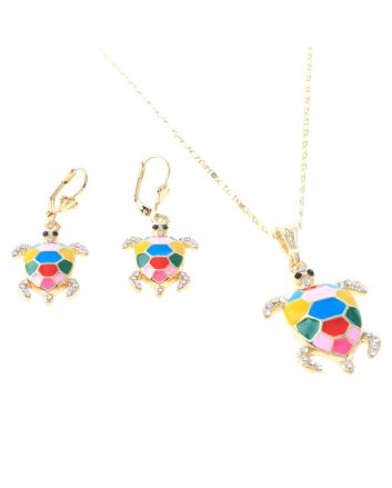Gold Plated Necklace Set