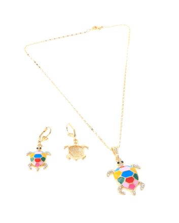Gold Plated Necklace Set
