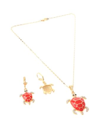 Gold Plated Necklace Set