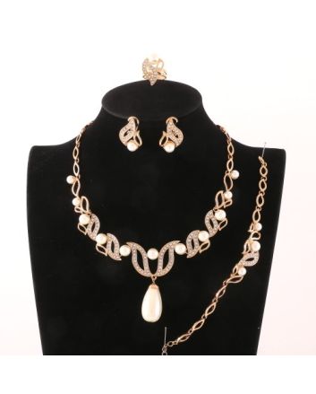 Gold Plated Necklace Set