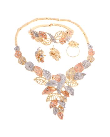 Gold Plated Necklace Set