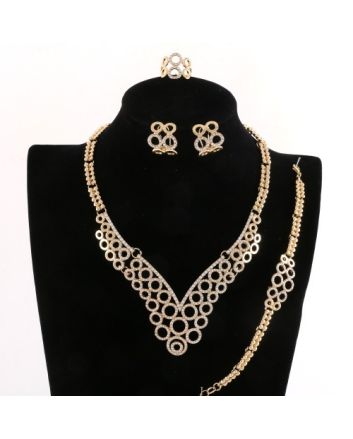 Gold Plated Necklace Set