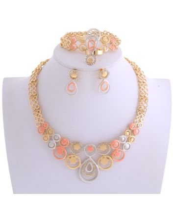 Gold Plated Necklace Set