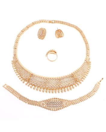 Gold Plated Necklace Set