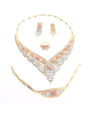 Gold Plated Necklace Set