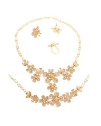 Gold Plated Necklace Set