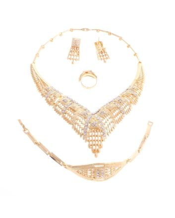 Gold Plated Necklace Set