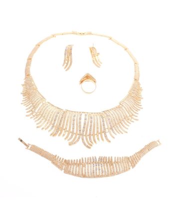 Gold Plated Necklace Set