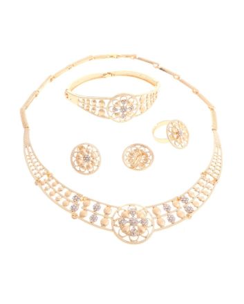 Gold Plated Necklace Set