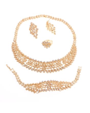 Gold Plated Necklace Set