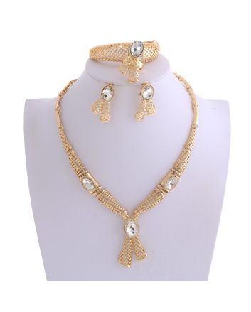Gold Plated Necklace Set