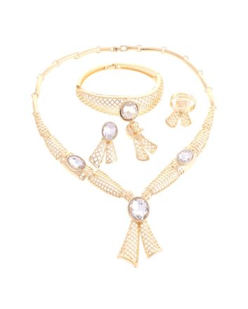 Gold Plated Necklace Set