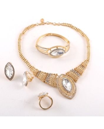 Gold Plated Necklace Set