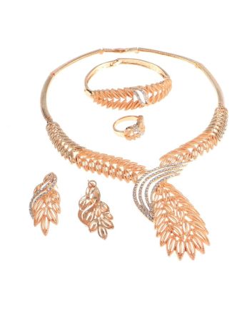 Gold Plated Necklace Set