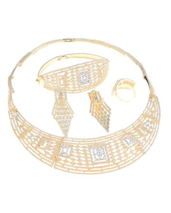 Gold Plated Necklace Set