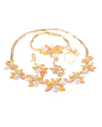 Gold Plated Necklace Set