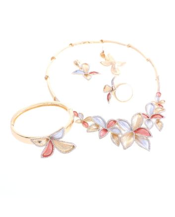 Gold Plated Necklace Set