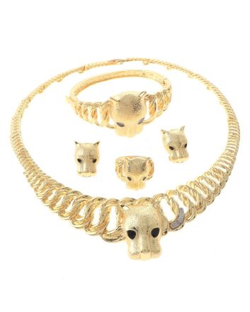 Gold Plated Necklace Set