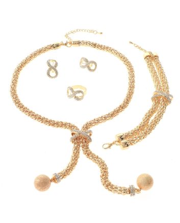 Gold Plated Necklace Set