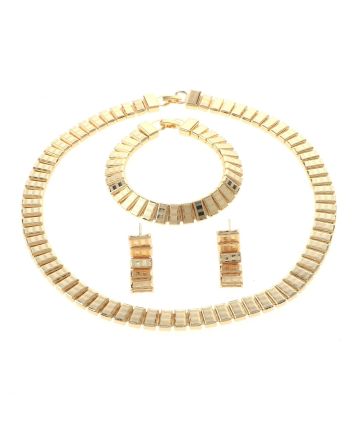 Gold Plated Necklace Set