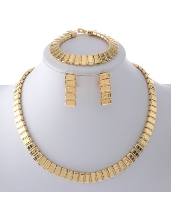Gold Plated Necklace Set