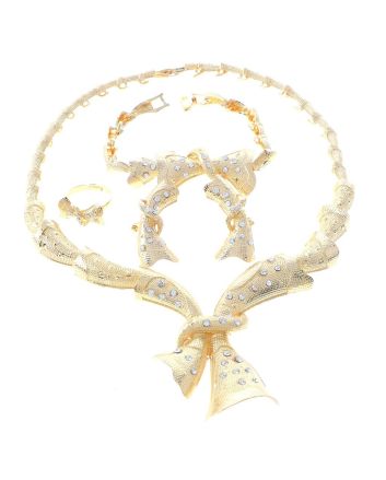Gold Plated Necklace Set