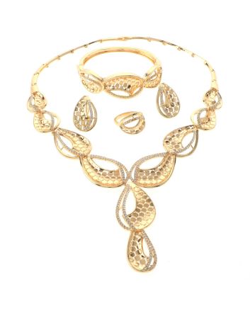 Gold Plated Necklace Set